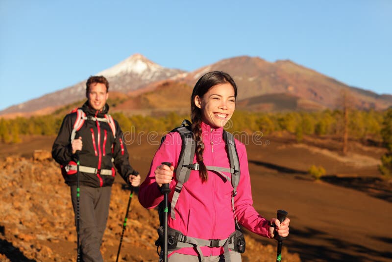 People hiking - healthy active lifestyle couple stock photos People hiking - healthy active lifestyle couple stock photos