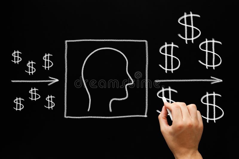 People Investment Blackboard Concept royalty free stock photo People Investment Blackboard Concept royalty free stock photo