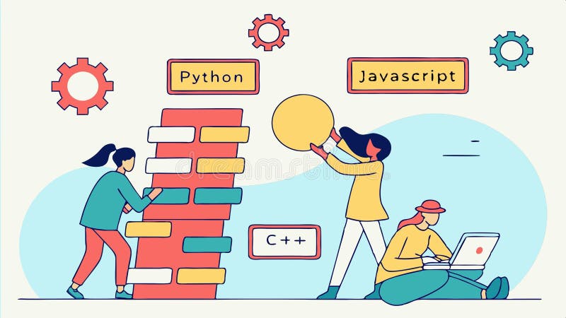 Programming Languages Stock Illustrations – 3,301 Programming Languages ...