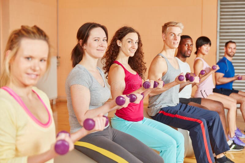 People Lift Weights With Dumbbells Stock Photo Image Of Weights people-lift-weights-with-dumbbells-stock-photo-image-of-weights