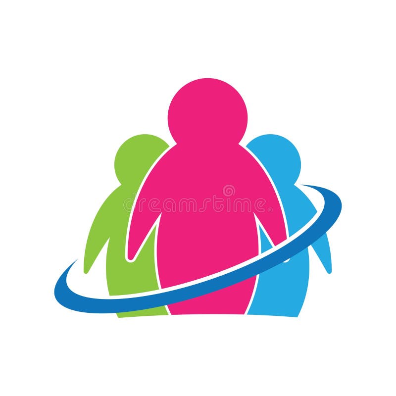 People Logo Vector Icon Template Stock Illustration - Illustration of ...