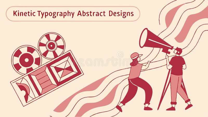 People with megaphone communication, public announcement and message delivery vector design Generative AI royalty free illustration