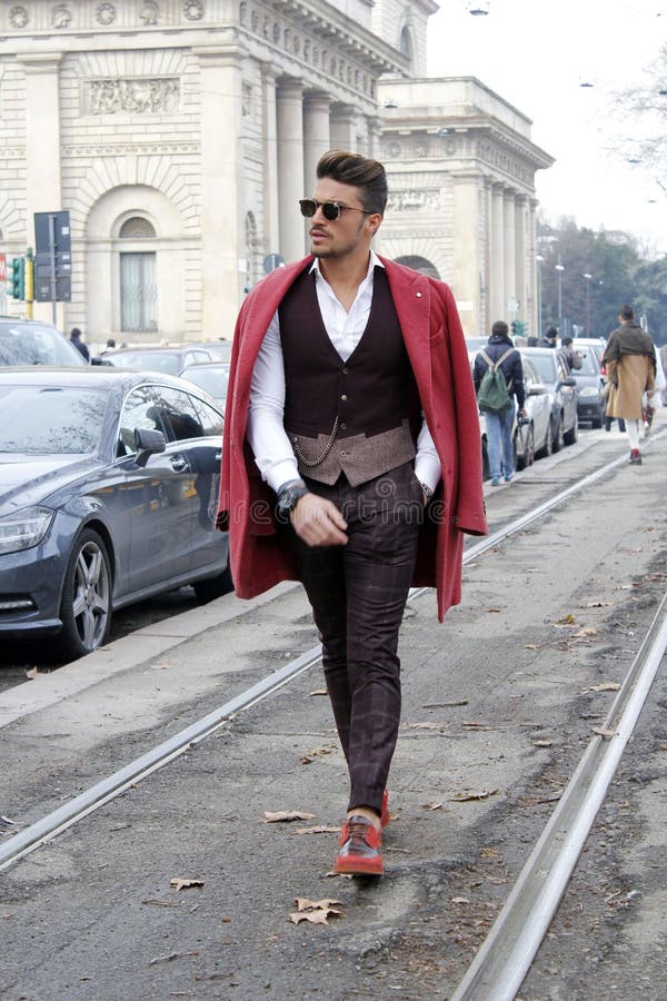 Street Style during Milan Fashion Week for Fall/Winter 2015-16 ...