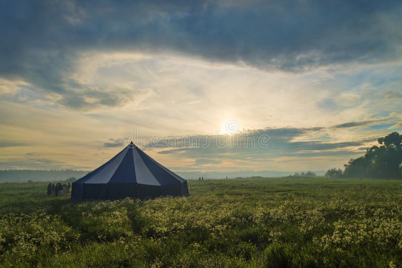 People near Big tent stock photos People near Big tent stock photos