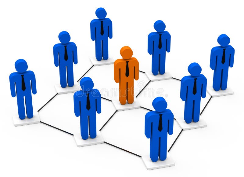 The people network stock illustration. Illustration of networking ...