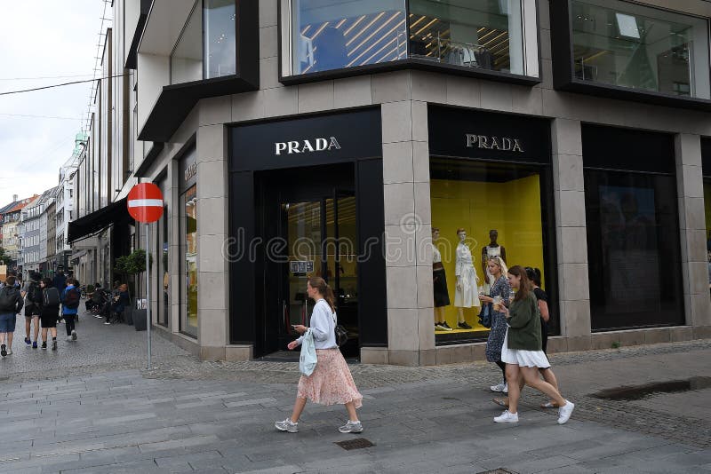 Prada Store Store is Closed Due Corona Virus in Denmark Editorial Photo -  Image of covid19, fountain: 179532406