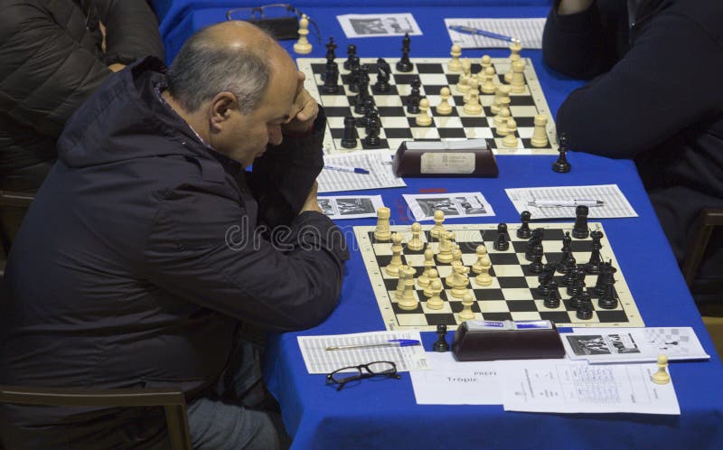 Chess Players during Playing at Local Tournament Editorial Stock Photo -  Image of aged, horse: 112934768