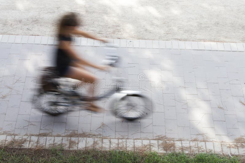 People Riding a Bike View from Above Stock Photo Image of transport, sport 181534494