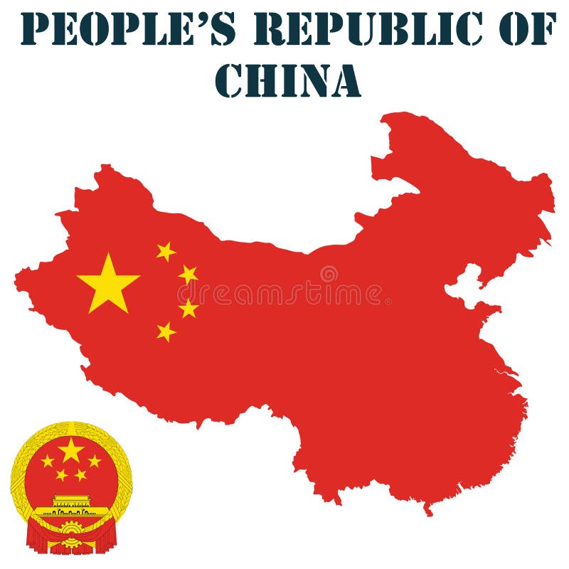 People s Republic of China stock vector. Illustration of land 13152053