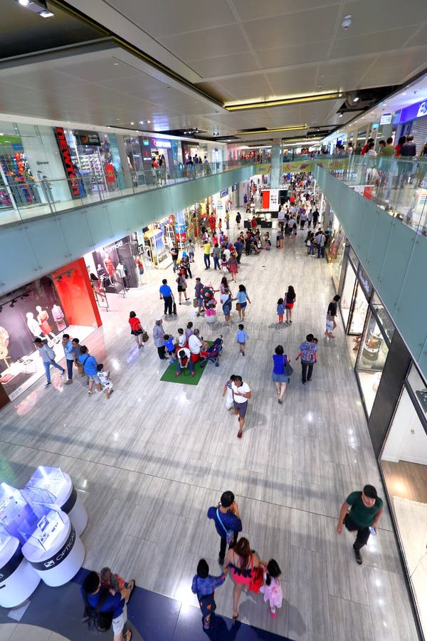 Singapore: Shopping mall