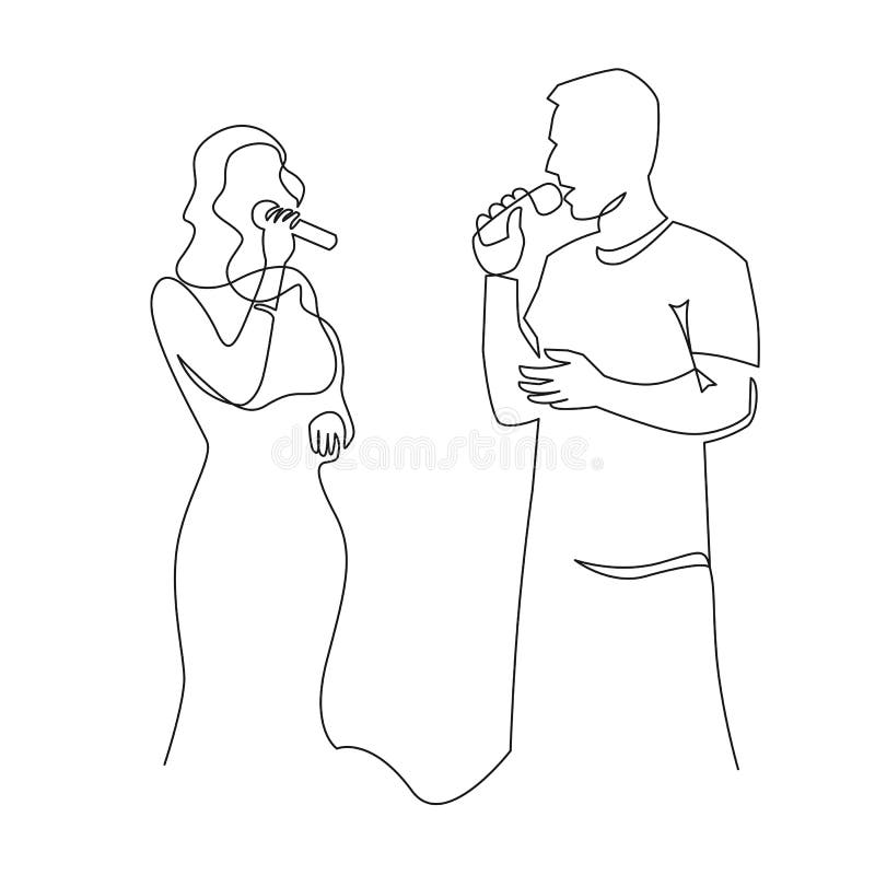 Singing Duet Silhouette Stock Illustrations 17 Singing Duet Silhouette Stock Illustrations