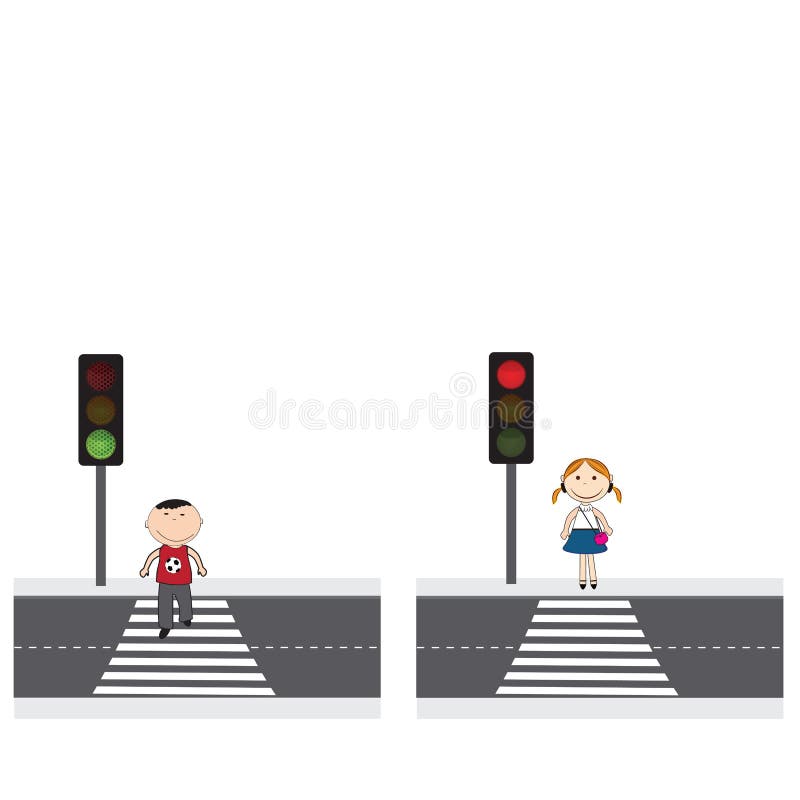 Dangerous Crosswalk Stock Illustrations – 229 Dangerous Crosswalk