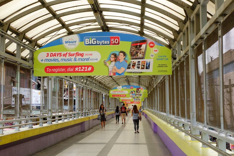 LRT Station In Manila, Philippines Editorial Photography Image of