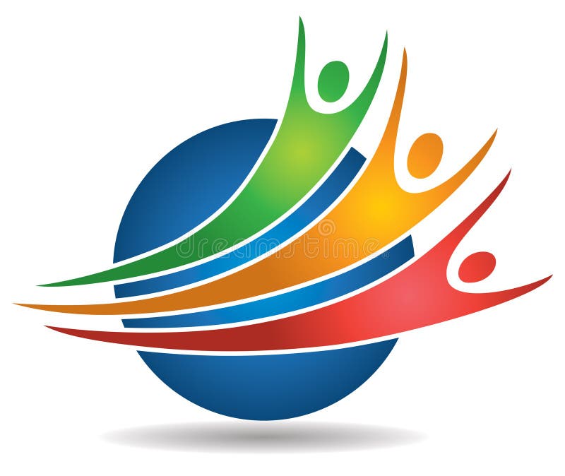 People Together Logo stock vector. Illustration of company 28614069