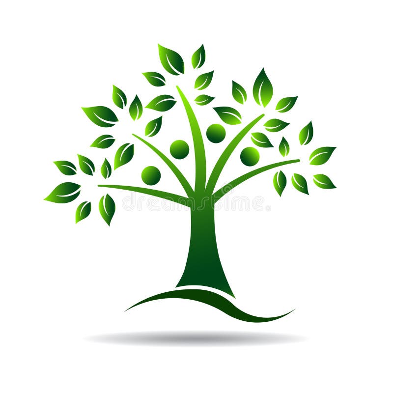 People tree image logo. Concept for Family tree, n