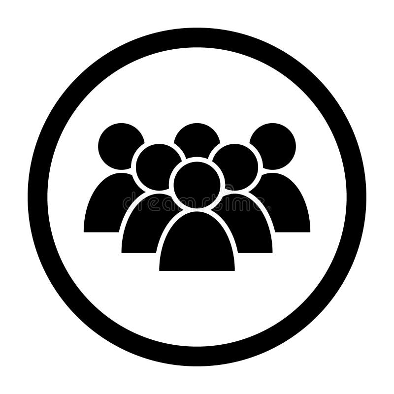 People vector icon . Group of people symbol illustration. businessman group logo. Multiple users silhouette icon. royalty free illustration People vector icon . Group of people symbol illustration. businessman group logo. Multiple users silhouette icon. royalty free illustration