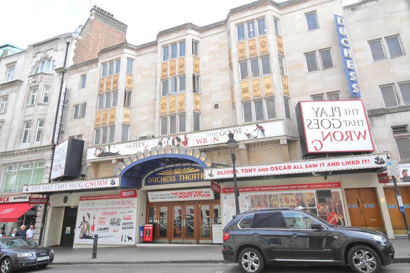 Duchess Theatre London UK editorial image. Image of duchess 155451330