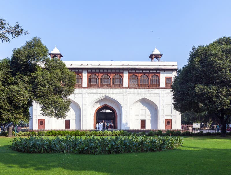 People visit the Red Fort in Delhi