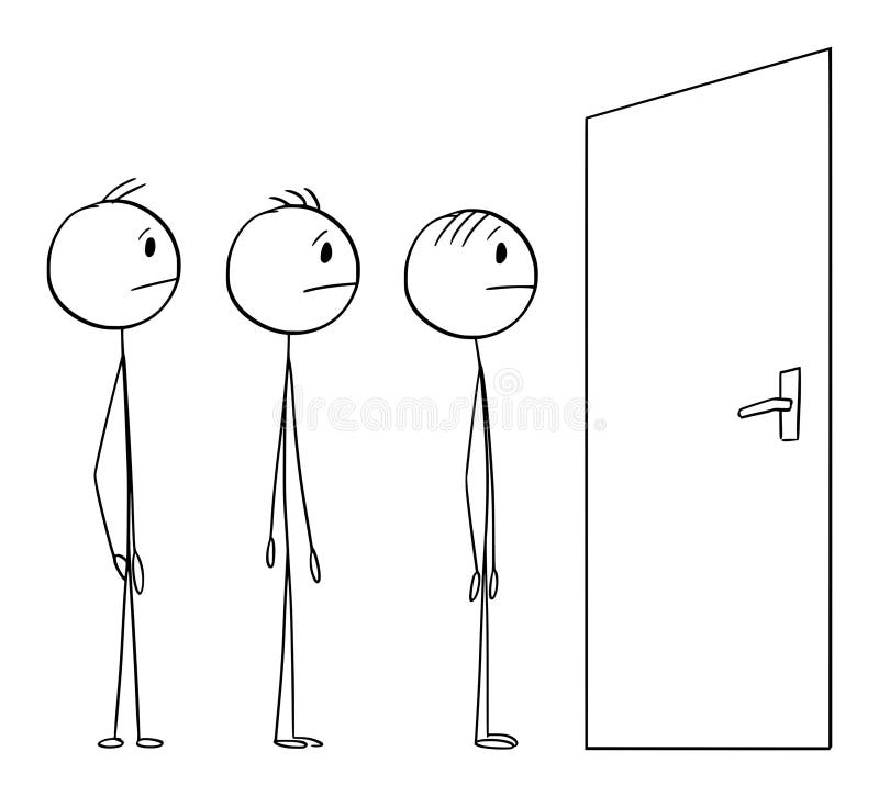 Door Stick Figure Stock Illustrations – 353 Door Stick Figure Stock  Illustrations, Vectors & Clipart - Dreamstime