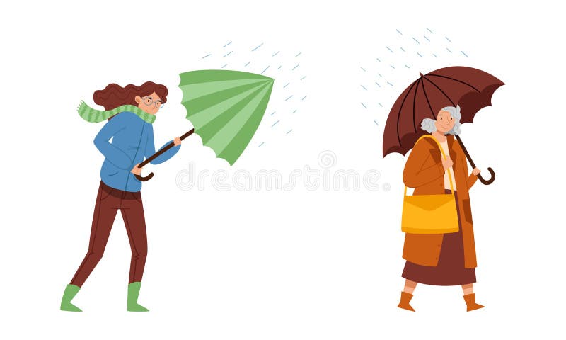 Windy Day Outfit Stock Illustrations – 19 Windy Day Outfit Stock ...