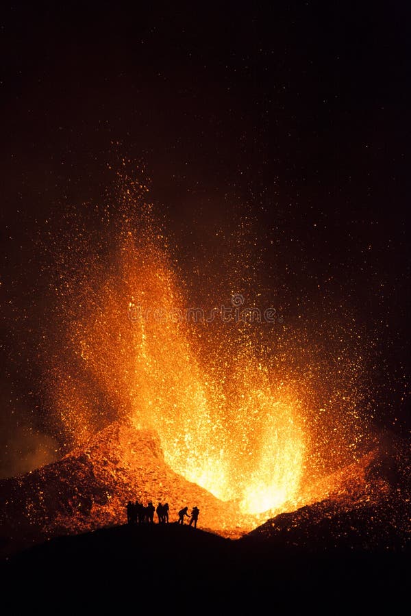 There are two types of eruptions in terms of activity, explosive eruptions and effusive eruptions. Explosive eruptions are characterized by gas-driven explosions that propels magma and tephra. Effusive eruptions, meanwhile, are characterized by the outpouring of lava without significant explosive eruption.

Volcanic eruptions vary widely in strength. On the one extreme there are effusive Hawaiian eruptions, which are characterized by lava fountains and fluid lava flows, which are typically not very dangerous. On the other extreme, Plinian eruptions are large, violent, and highly dangerous explosive events. Volcanoes are not bound to one eruptive style, and frequently display many different types, both passive and explosive, even in the span of a single eruptive cycle.

The 2010 eruptions of EyjafjallajÃ¶kull were volcanic events at EyjafjallajÃ¶kull in Iceland which, although relatively small for volcanic eruptions, caused enormous disruption to air travel. There are two types of eruptions in terms of activity, explosive eruptions and effusive eruptions. Explosive eruptions are characterized by gas-driven explosions that propels magma and tephra. Effusive eruptions, meanwhile, are characterized by the outpouring of lava without significant explosive eruption.

Volcanic eruptions vary widely in strength. On the one extreme there are effusive Hawaiian eruptions, which are characterized by lava fountains and fluid lava flows, which are typically not very dangerous. On the other extreme, Plinian eruptions are large, violent, and highly dangerous explosive events. Volcanoes are not bound to one eruptive style, and frequently display many different types, both passive and explosive, even in the span of a single eruptive cycle.

The 2010 eruptions of EyjafjallajÃ¶kull were volcanic events at EyjafjallajÃ¶kull in Iceland which, although relatively small for volcanic eruptions, caused enormous disruption to air travel.