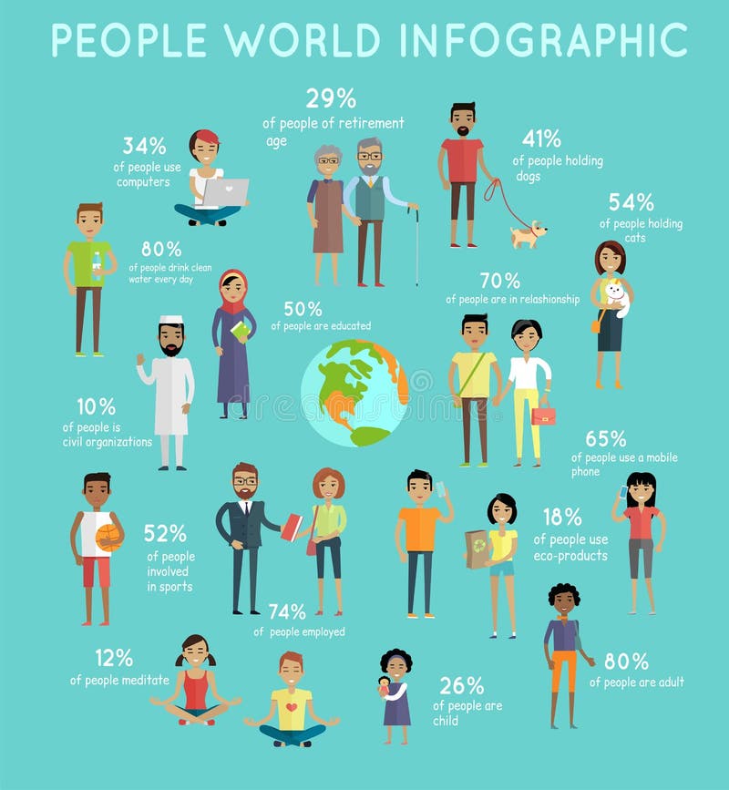 Infographics People Vector