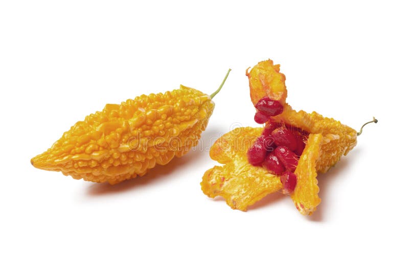 Pepeni amari coapte proaspeți stock image
