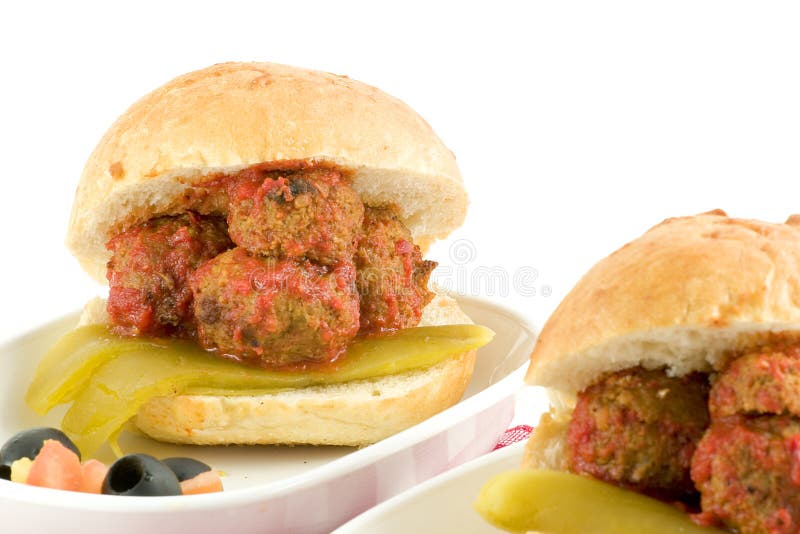 Peppar för bollchilimeat arkivbilder