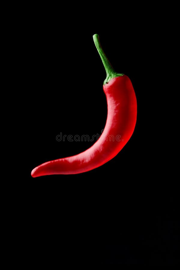 Peppar för svart chili för bakgrund varm over royaltyfri bild