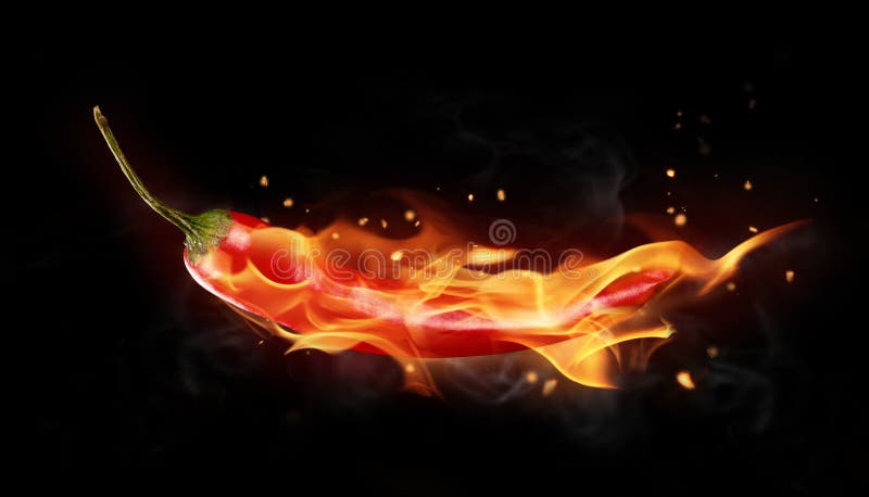 Peppar för varm chili arkivfoto