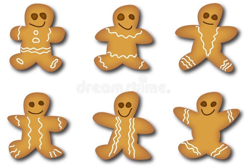 pepparkakaman royaltyfri illustrationer pepparkakaman royaltyfri illustrationer