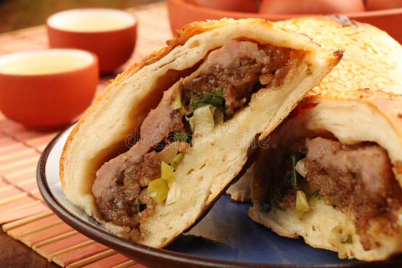 Pepper cake royalty free stock photo