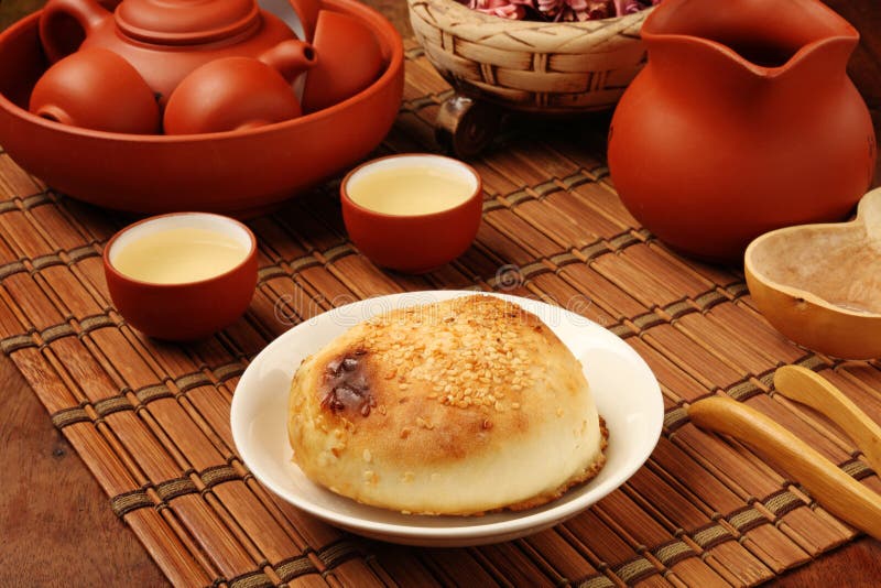 Pepper cake royalty free stock photo