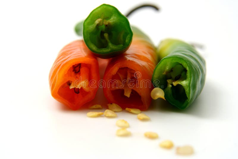 Pepper isolated on White Background