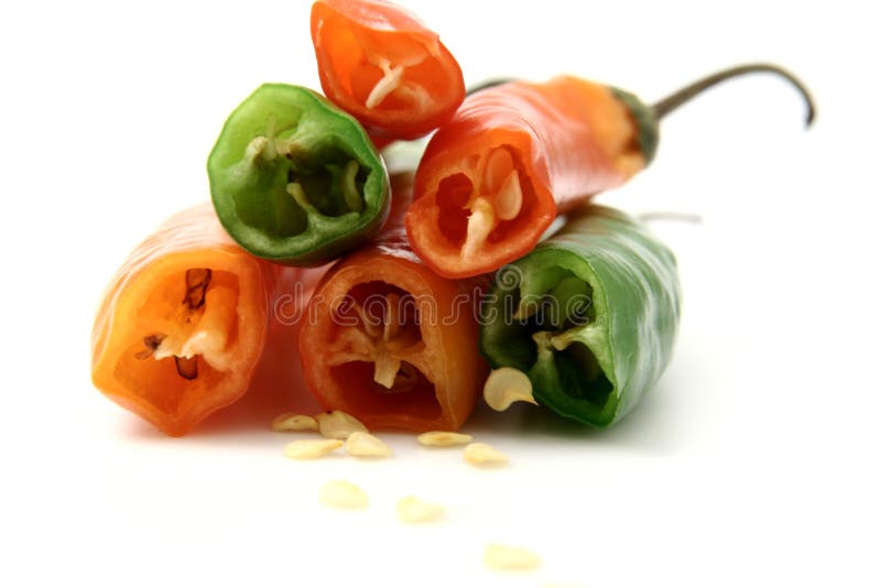 Pepper isolated on White Background