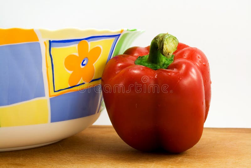 Pepper In Kitchen Picture. Image 4941607