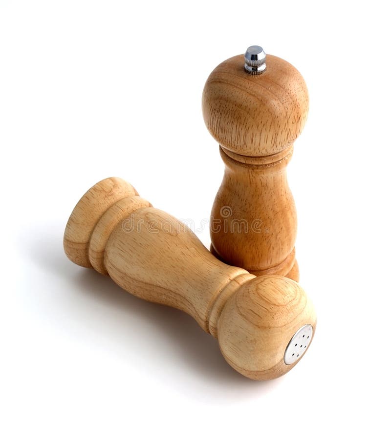 Pepper mill and salt stock photo. Image of spices, condiments 9399300