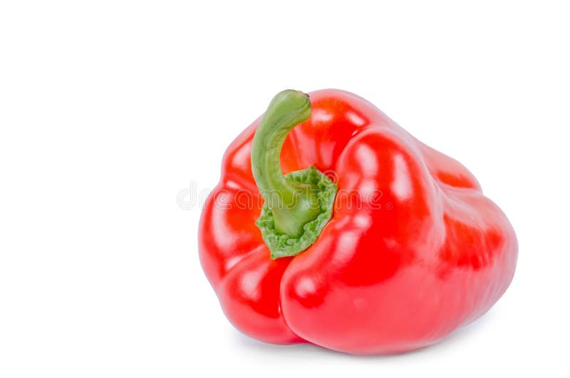 Pepper paprika isolated stock image. Image of background 29603937