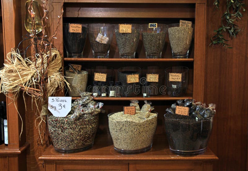 Pepper stall, Provence, France