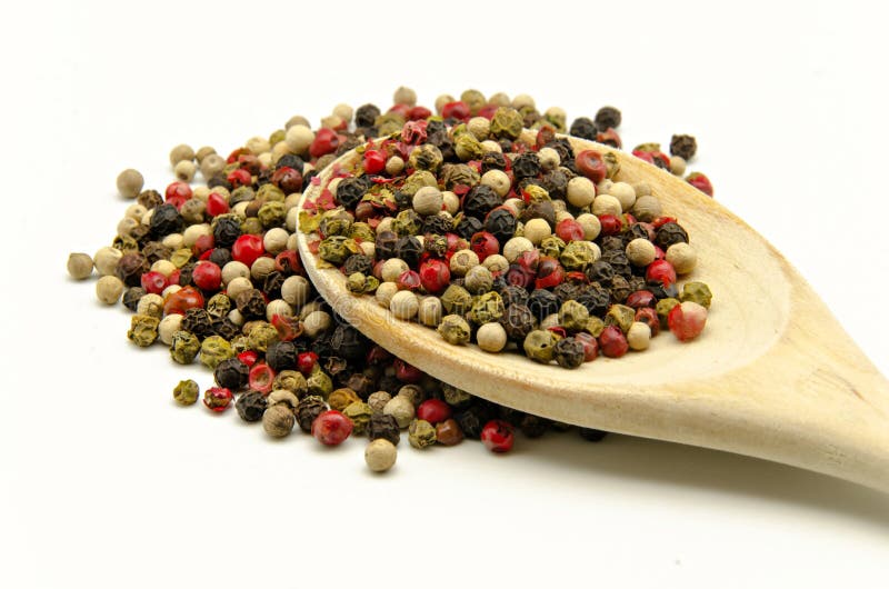 Peppercorns stock photo. Image of seasoning, food, grains 31411666