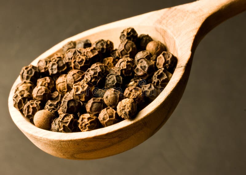 Peppercorns stock photo. Image of spices, spicy, brown 31837272