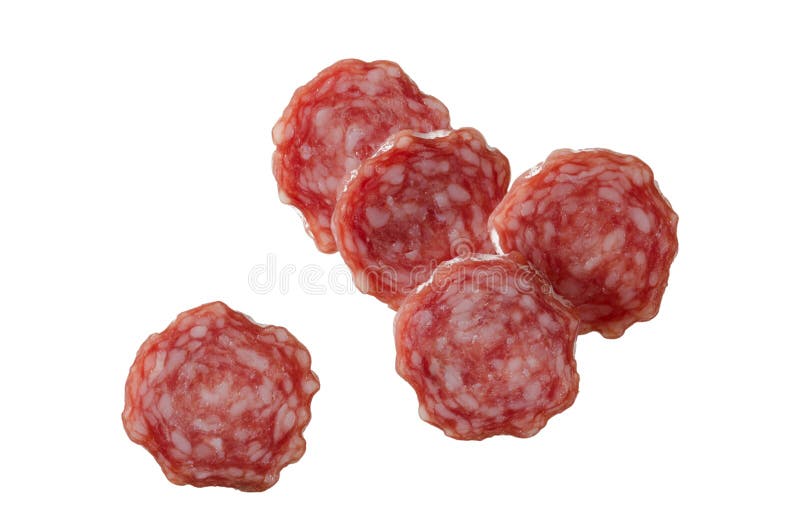 Pepperoni sausage stock photo. Image of pepperoni, delicate 19965782