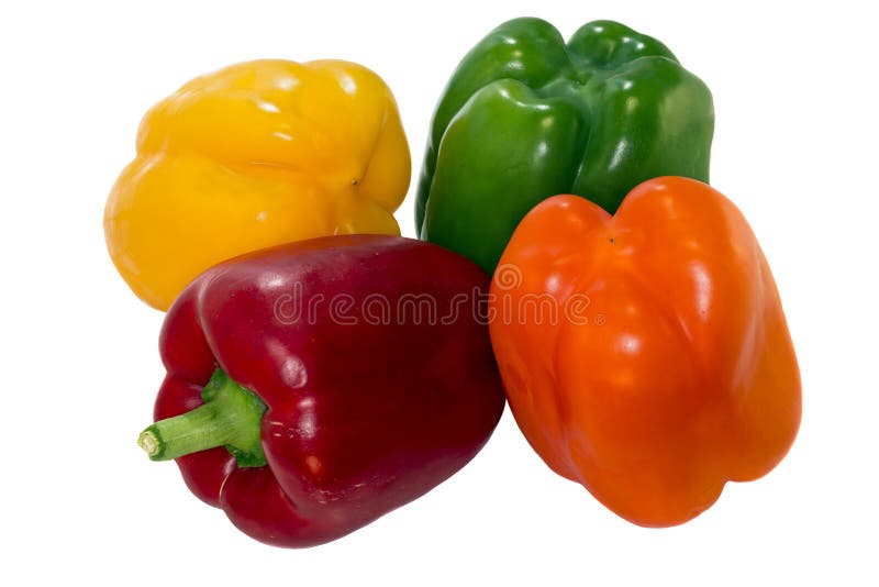 Peppers different colors