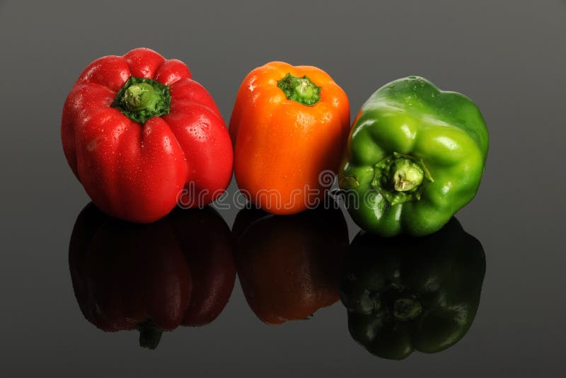 Peppers of Various Colors