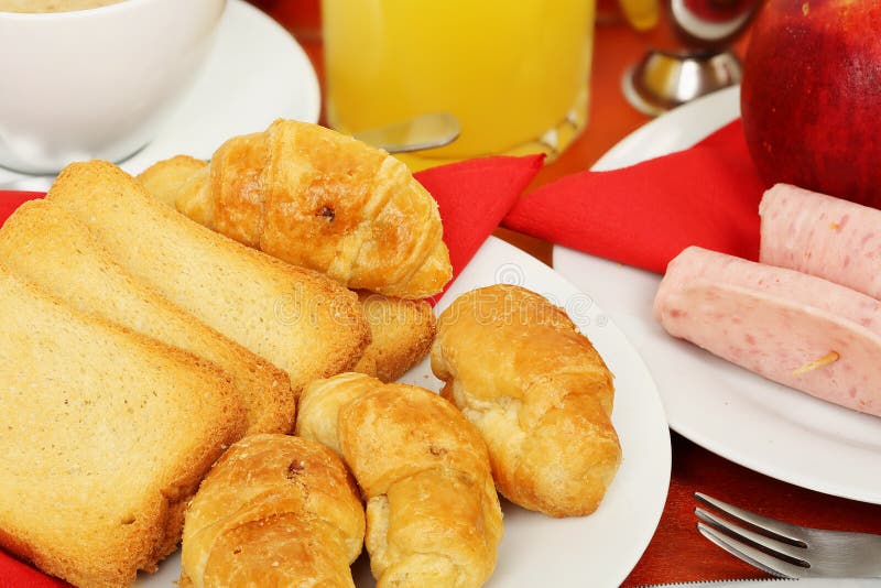 Pequeno almoço foto de stock royalty free