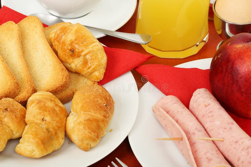 Pequeno almoço imagem de stock