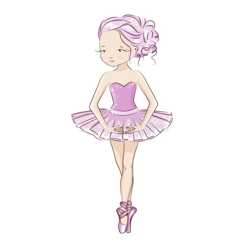 Beautiful ballerina in classical tutu. Slender legs in ballet slippers, pointe shoes. Hand drawn illustration. Beautiful ballerina in classical tutu. Slender legs in ballet slippers, pointe shoes. Hand drawn illustration.