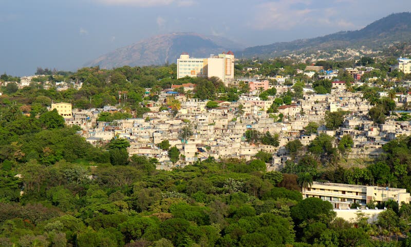 Pequeñas casas del Port-au-Prince