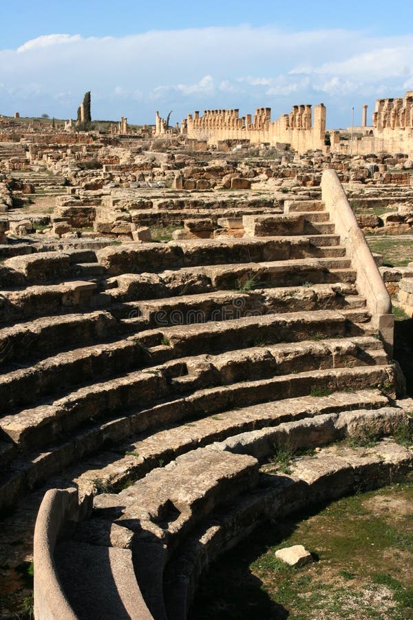 Pequeño anfiteatro en Cyrene Libia