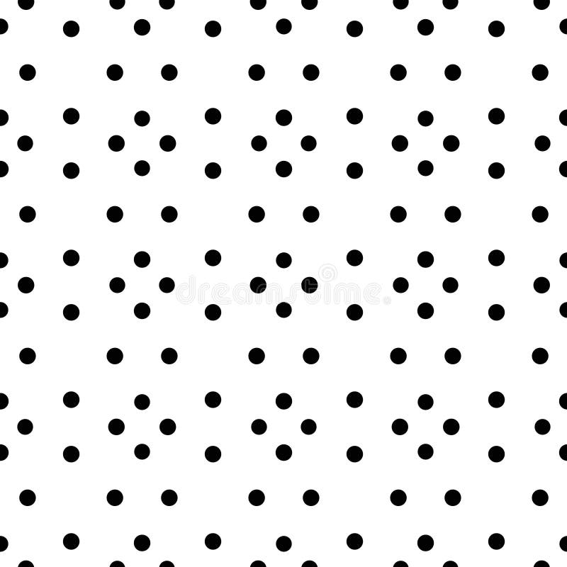 Pequeño Rhombus blanco y negro inusual del lunar ilustración del vector